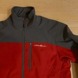 Red Eddie Bauer Windbreaker